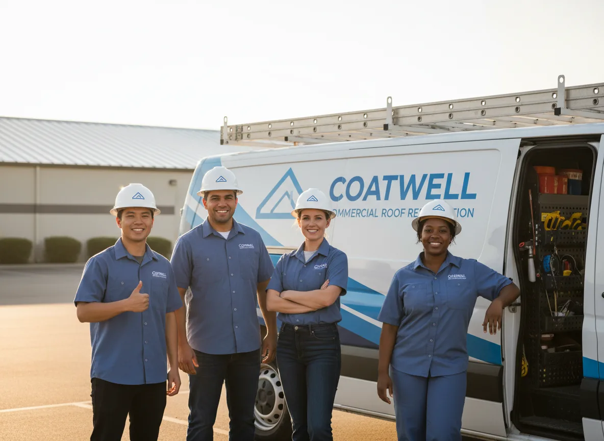 Commercial roof coating company in Woodville, OH